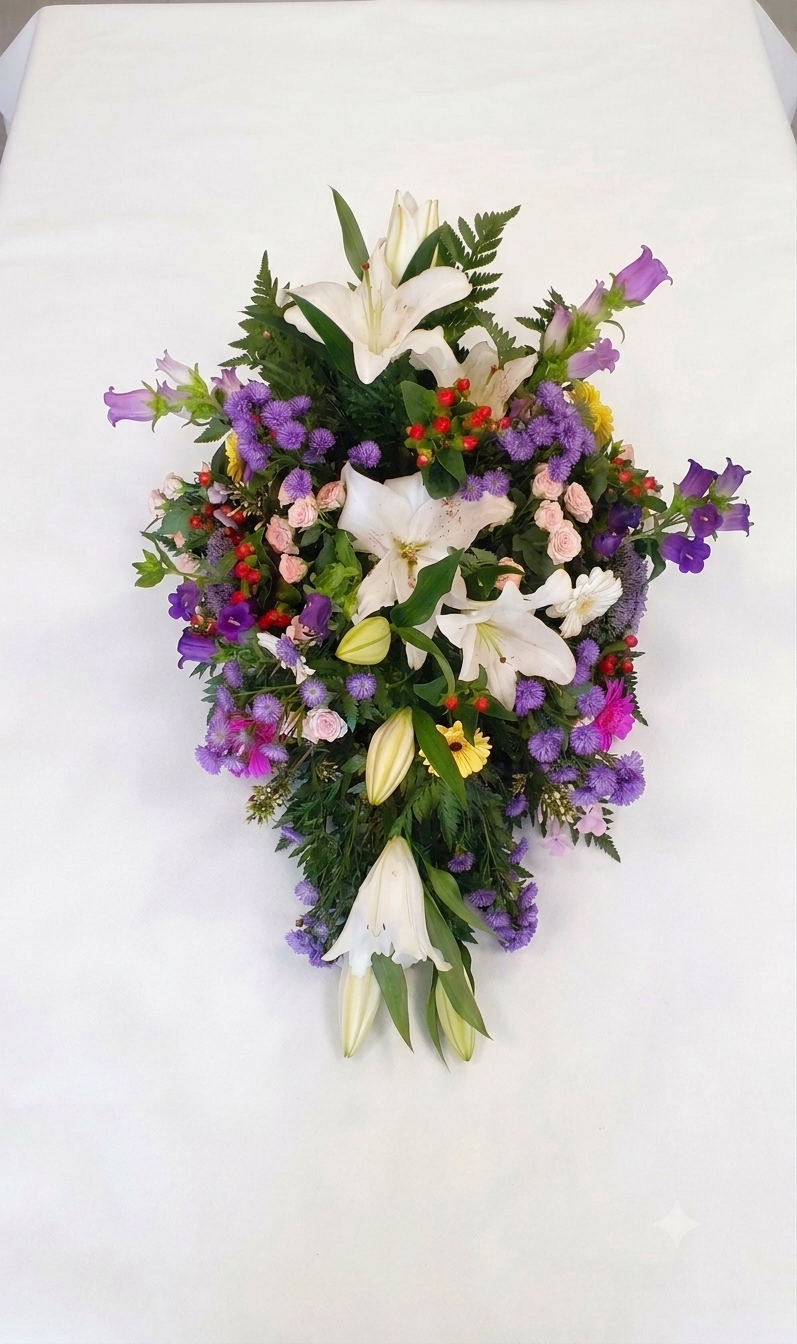 Opsats med lilier